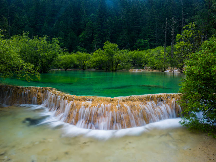 盆景池。黃龍景區(qū)管理局供圖