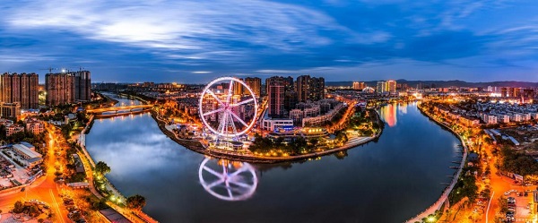 毗河灣省級旅游度假區(qū)。成都市金堂生態(tài)環(huán)境局供圖