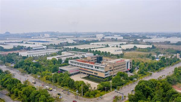 沿灘高新技術(shù)產(chǎn)業(yè)園區(qū)航拍。沿灘融媒供圖