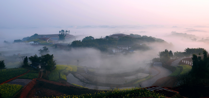 和風(fēng)沿路入家門(mén)。劉彬供圖