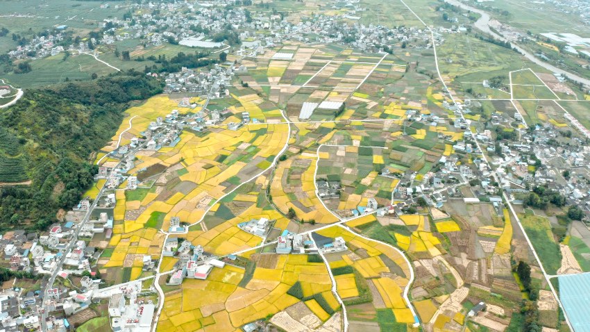 冕寧縣宏模鎮(zhèn)新陽(yáng)村。冕寧縣融媒體中心供圖