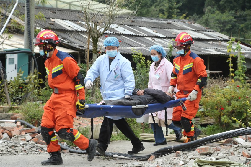 演習(xí)現(xiàn)場。四川省應(yīng)急管理廳供圖