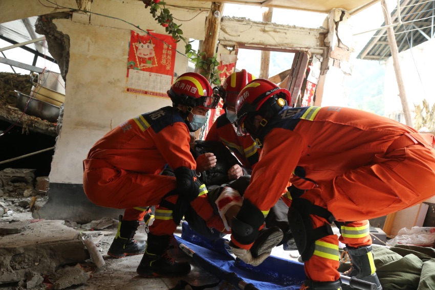 演習現(xiàn)場。四川省應急管理廳供圖