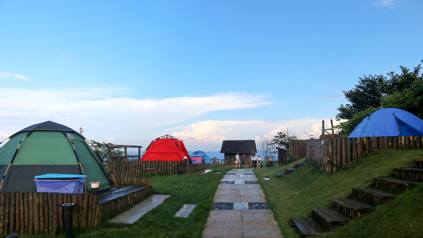 露營基地。代建供圖