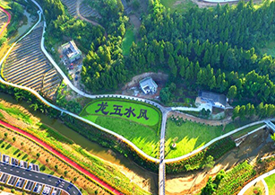 閬中市五龍村：緊鄰全國(guó)唯一的國(guó)家4A級(jí)傳統(tǒng)文化景區(qū)天宮院，開(kāi)發(fā)了農(nóng)事體驗(yàn)、戶(hù)外拓展、騎游健身、民宿度假、特色餐飲等項(xiàng)目。