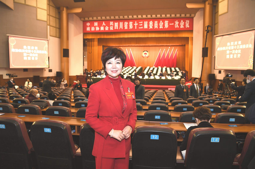 十三屆四川省政協(xié)委員寒露。受訪者供圖