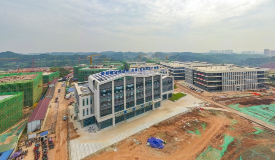 正在建設(shè)中的資陽(yáng)臨空經(jīng)濟(jì)區(qū)。資陽(yáng)市委宣傳部供圖