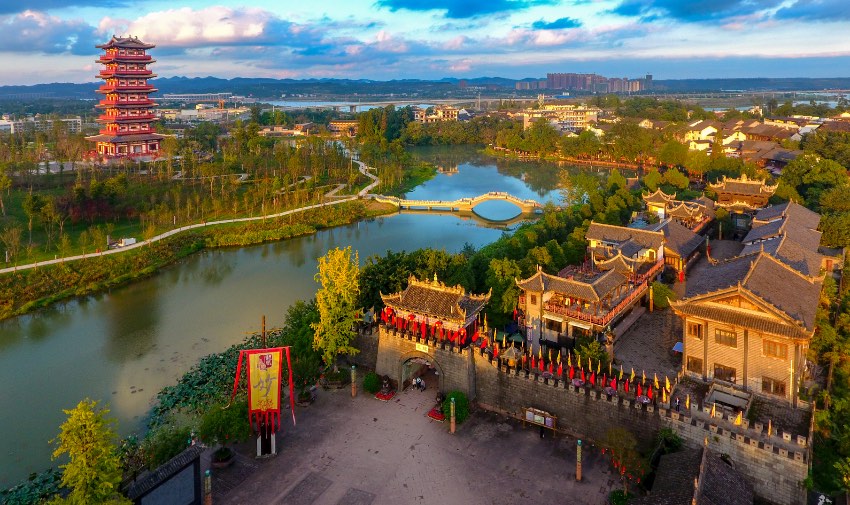 遂寧以文鑄魂，巴蜀文化旅游走廊上筑起“養(yǎng)心文旅名城”。遂寧市委宣傳部供圖