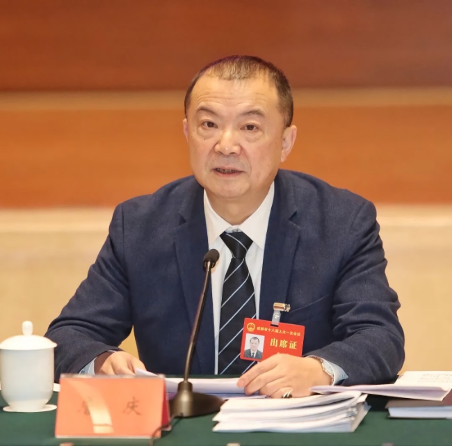 成都市人大代表詹慶。東部新區(qū)供圖