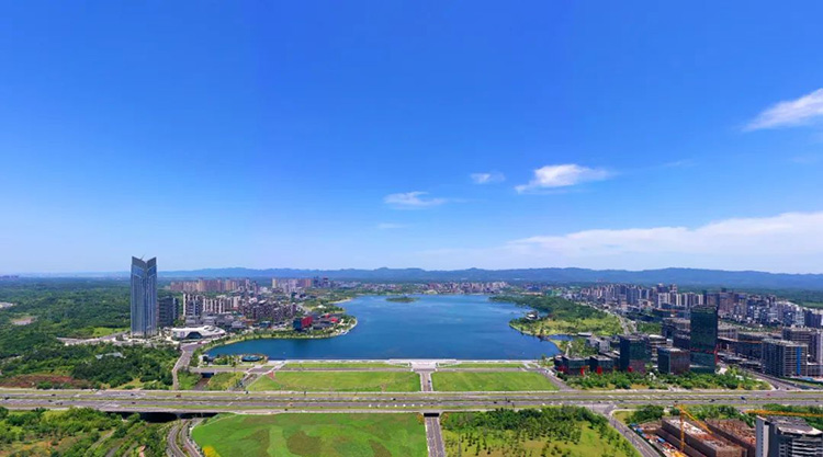 四川天府新區(qū)一角。周勇良供圖