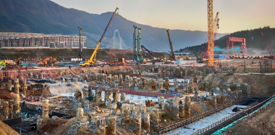 四川能投廣元燃?xì)獍l(fā)電項(xiàng)目建設(shè)正在加快推進(jìn)。四川能投供圖