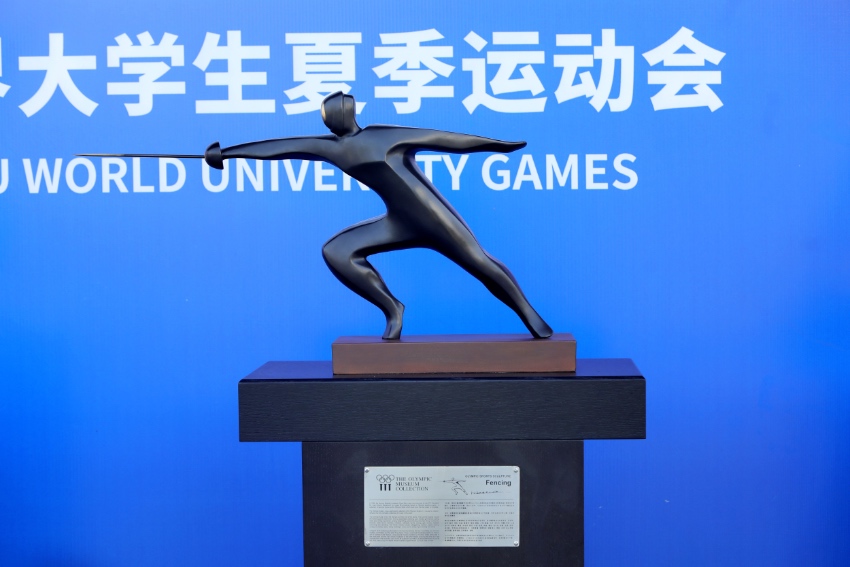 大運(yùn)會(huì)火炬巡展綜合特展現(xiàn)場(chǎng)。成都大運(yùn)會(huì)執(zhí)委會(huì)供圖
