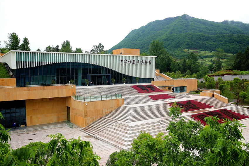 羅家壩遺址博物館。宣漢縣委宣傳部供圖