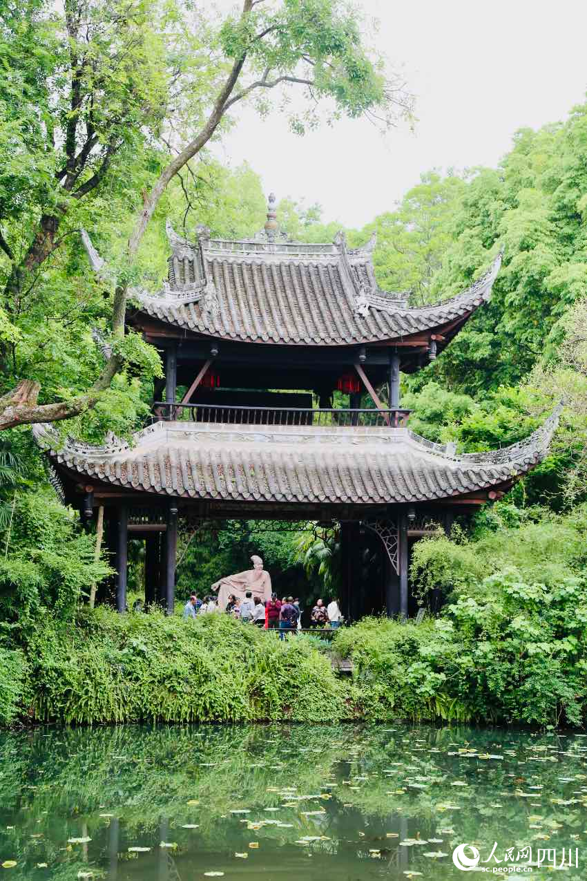三蘇祠博物館。人民網(wǎng)記者 朱虹攝