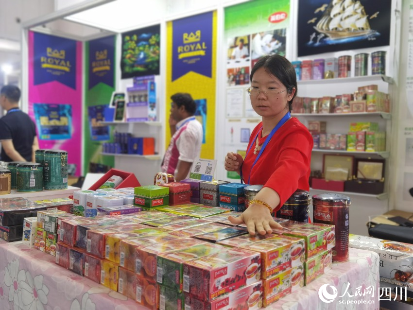 第十九屆中國西部國際博覽會(huì)展會(huì)現(xiàn)場。人民網(wǎng)記者 王洪江攝
