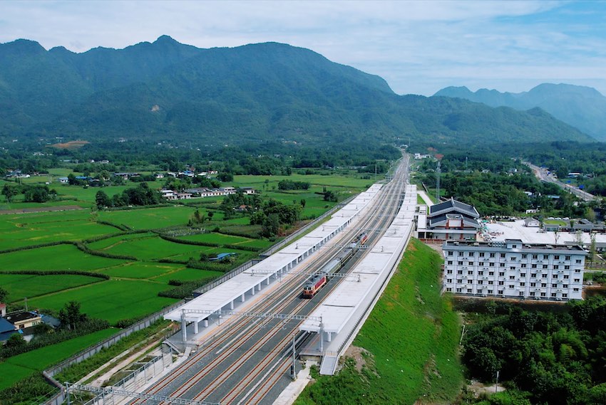 新建鐵路線啟動聯(lián)調(diào)聯(lián)試，意味著距離開通運(yùn)營再進(jìn)一步。成蘭公司供圖