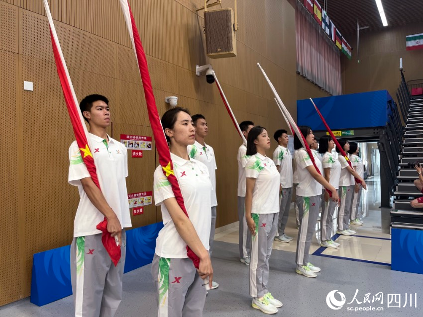 訓練現(xiàn)場。人民網(wǎng)記者 朱虹攝