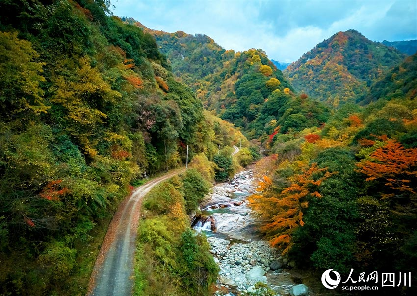 深山秘境，道法天成。胡宇攝