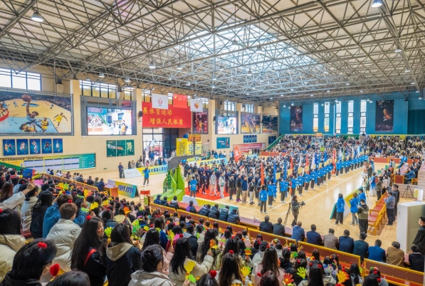 比賽現(xiàn)場。四川文軒職業(yè)學(xué)院供圖