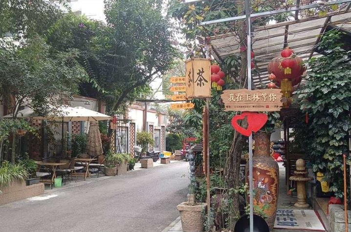 玉林小巷子里的休閑場景。成都市武侯區(qū)玉林街辦供圖