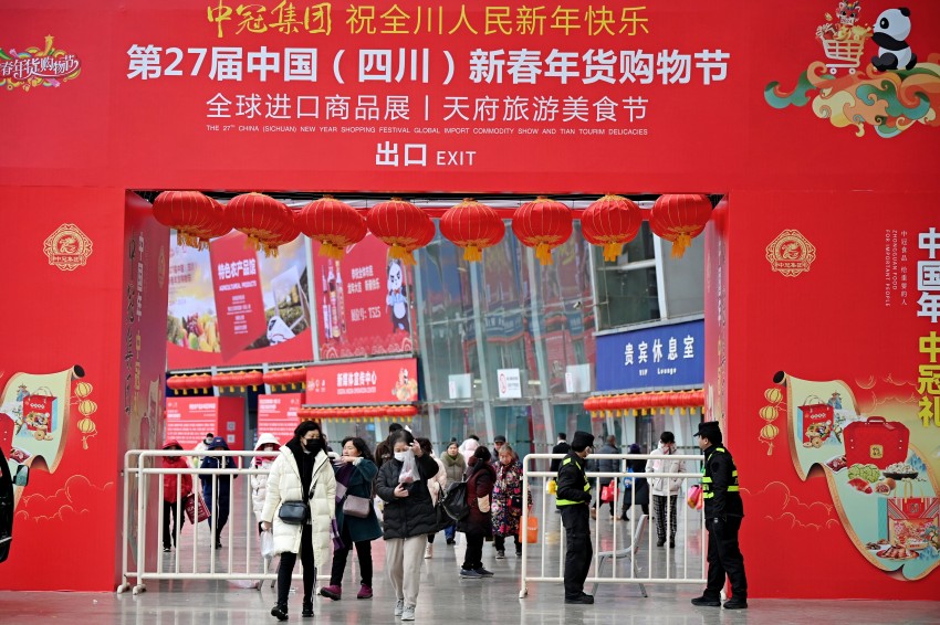 年貨節(jié)現(xiàn)場。主辦方供圖
