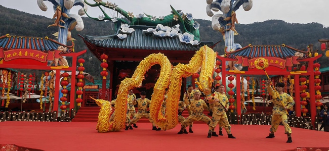 四川集中推出“千龍千獅鬧新春 歡歡喜喜過大年”春節(jié)主題文化和旅游活動(dòng)。四川省文旅廳供圖