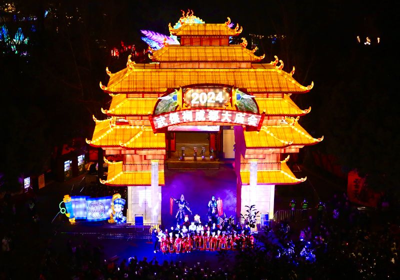 開廟儀式。成都武侯祠博物館供圖