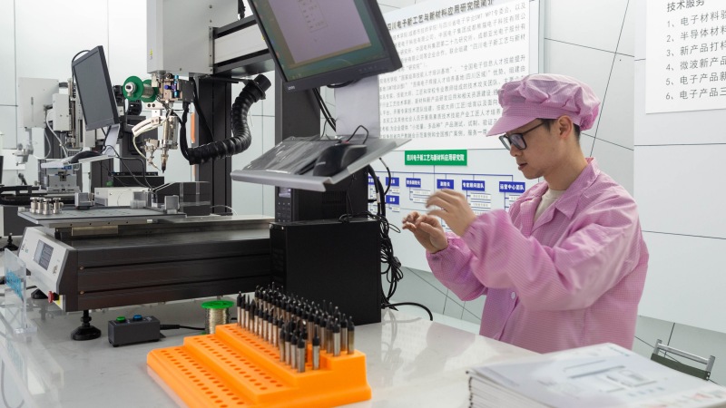 強化創(chuàng)新辦學(xué)，大力推進“三個創(chuàng)建”。成都技師學(xué)院供圖