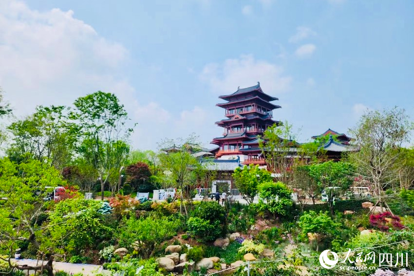 世園會(huì)現(xiàn)場(chǎng)。人民網(wǎng)記者 朱虹攝
