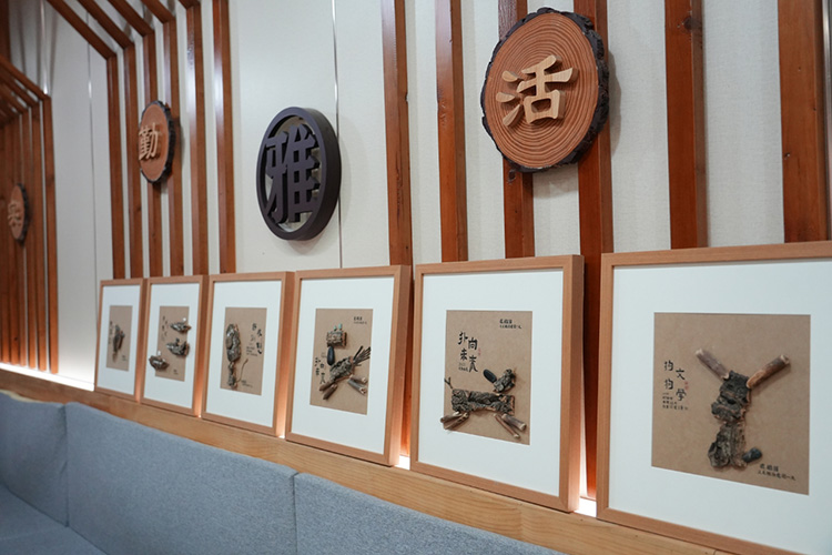 工作坊里面的作品。成都市實(shí)驗(yàn)小學(xué)供圖