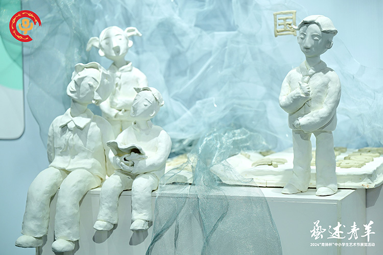 學(xué)生做的作品展示。成都市同輝（國際）學(xué)校供圖