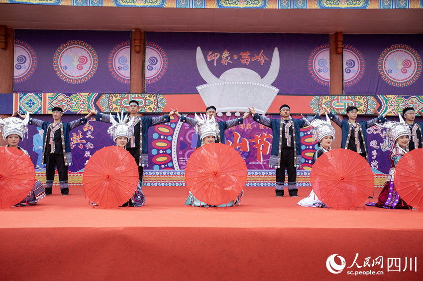 精彩紛呈的節(jié)目。人民網(wǎng) 彭茜攝