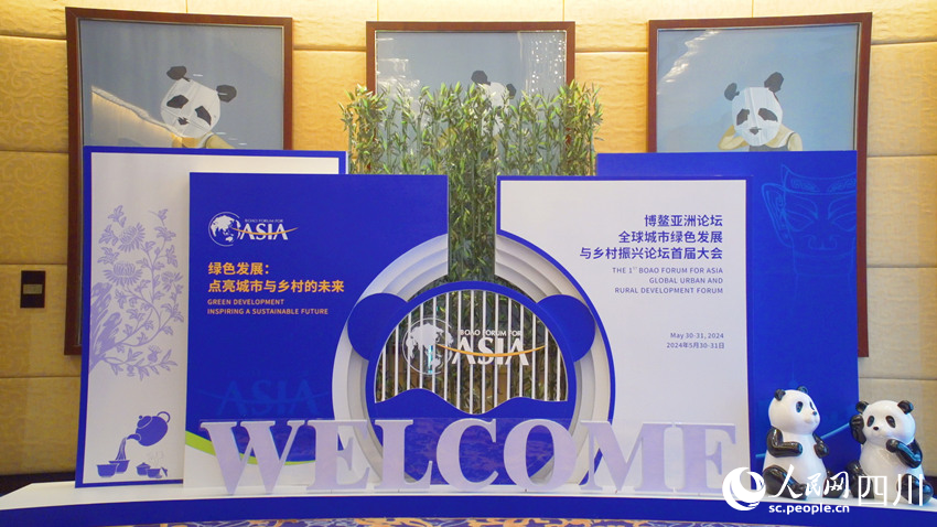 綠色發(fā)展大會(huì)在成都舉辦。人民網(wǎng) 王凡攝