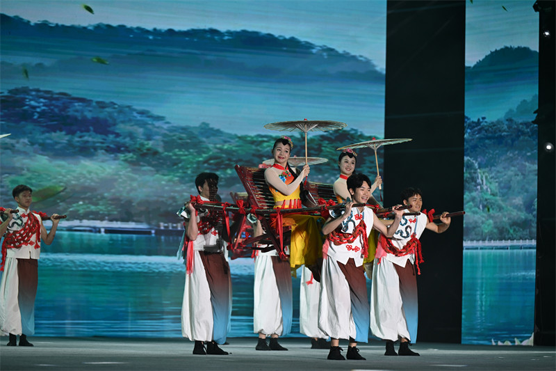 演出現(xiàn)場(chǎng)。廣安市融媒體中心供圖