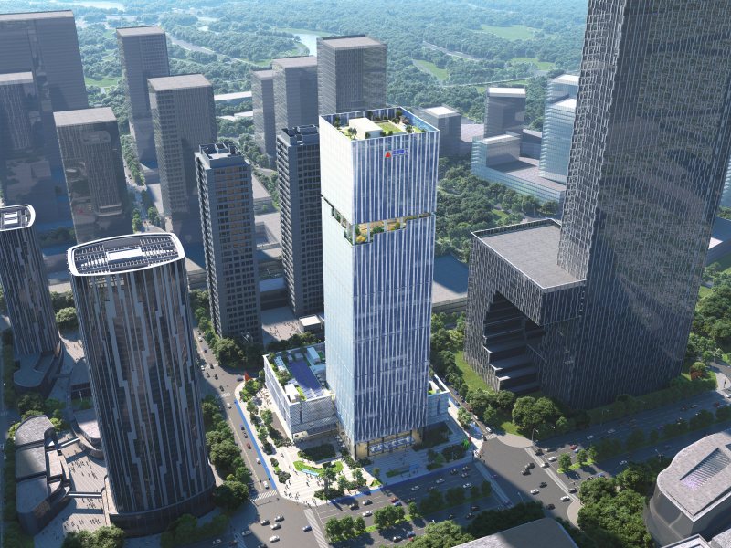 四川省、成都市首批智能建造試點項目——四川天府新區(qū)建工大廈。成都建工集團供圖