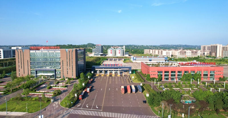自貿(mào)區(qū)川南臨港片區(qū)、瀘州綜保區(qū)、瀘州跨境電商綜試區(qū)。自貿(mào)區(qū)川南臨港片區(qū)供圖