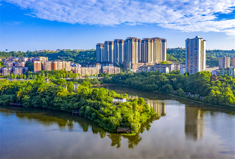 生態(tài)公園城市。張國盛攝