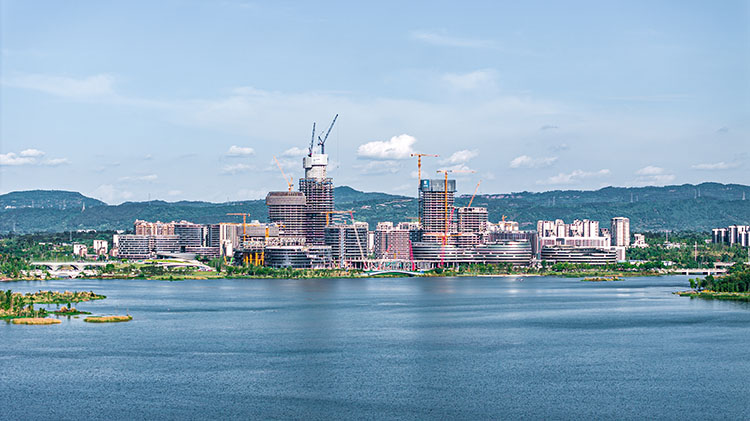 成都科創(chuàng)生態(tài)島。馬驥攝