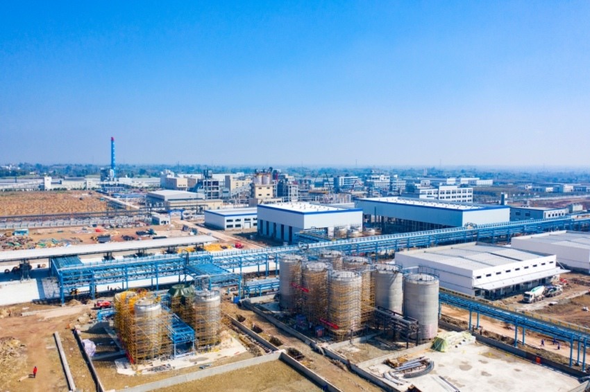 自貢川南新材料化工園。自貢市委宣傳部供圖