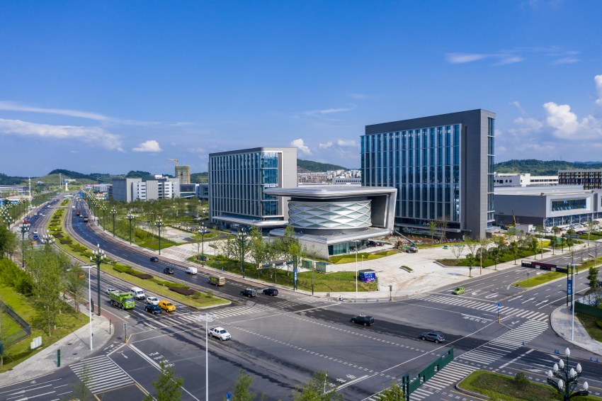 宜賓市極米光電有限公司。宜賓三江新區(qū)供圖