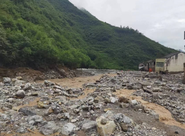 受災(zāi)現(xiàn)場。安能三局供圖