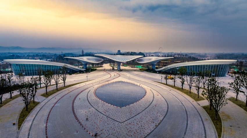 2024年成都世界園藝博覽會(huì)園區(qū)項(xiàng)目。成都市公共資源交易服務(wù)中心供圖