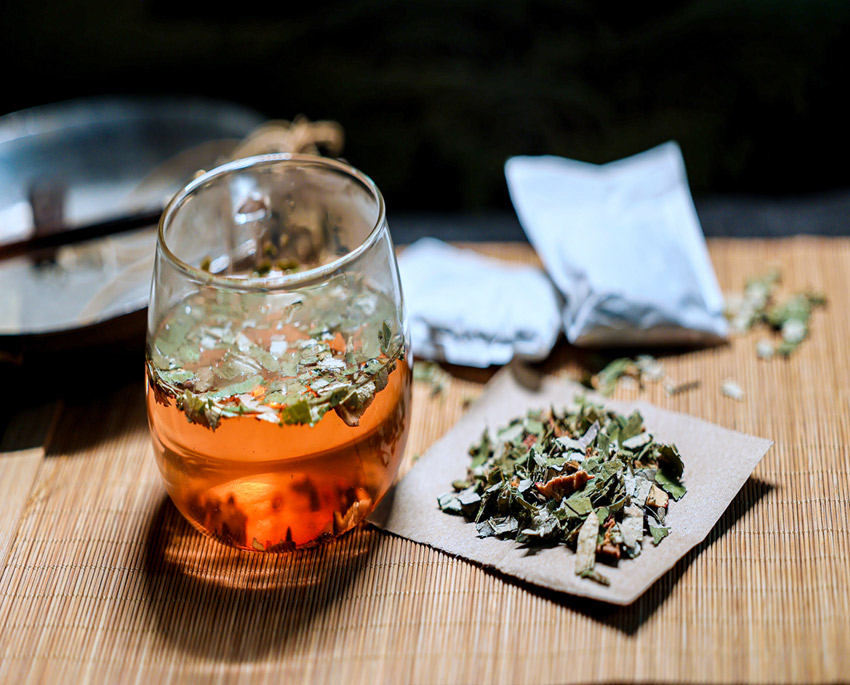 降壓消脂茶產(chǎn)品。成都市第一人民醫(yī)院供圖