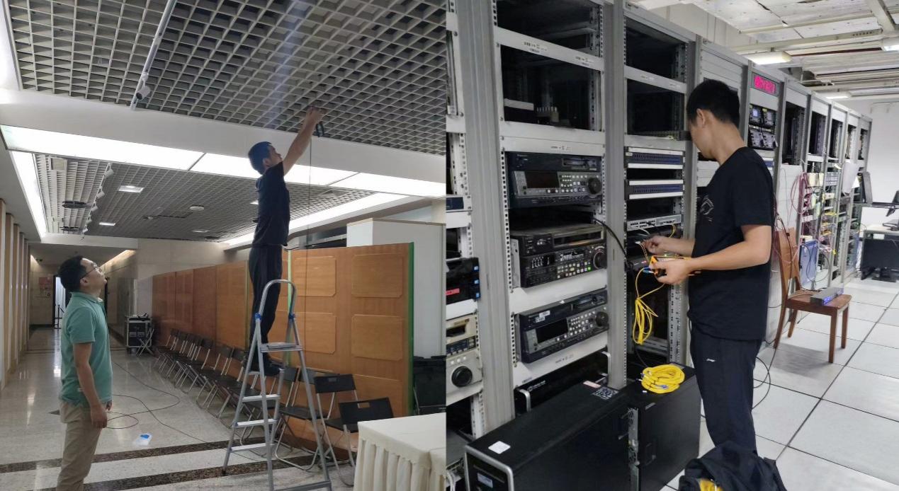 專業(yè)人員進(jìn)行多輪測試。四川電信供圖