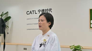 青白江區(qū)副區(qū)長竇川接受采訪。肖瑤供圖