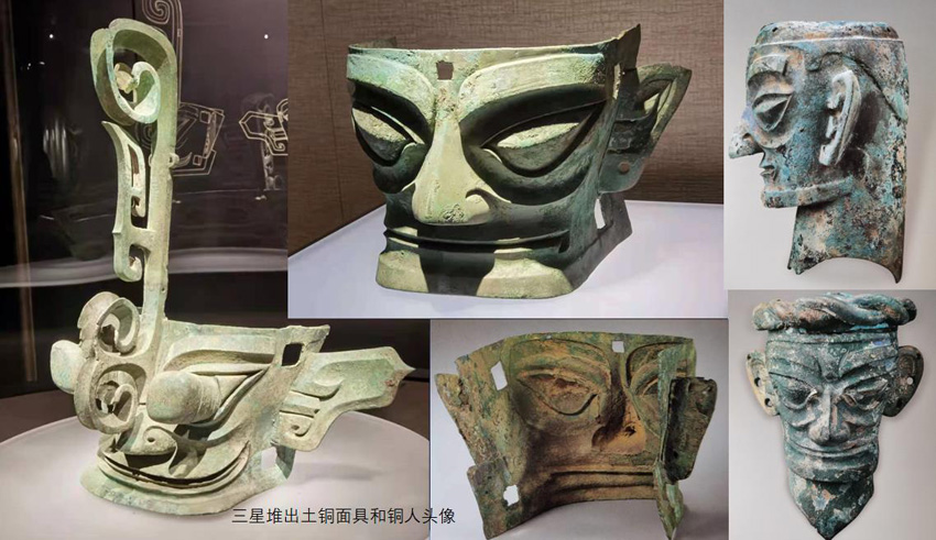 三星堆出土文物。王巍供圖