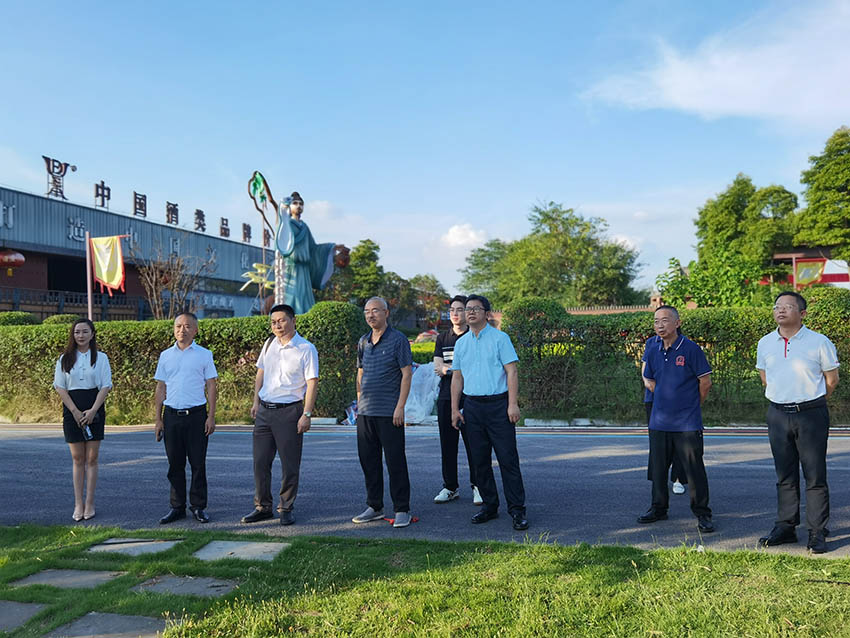 實地走訪杜甫詩酒文化博覽園。何仕宏供圖
