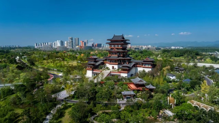 2024成都世園會主會場。主辦方供圖