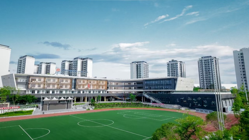 三岔湖小學。成都東部新區(qū)供圖