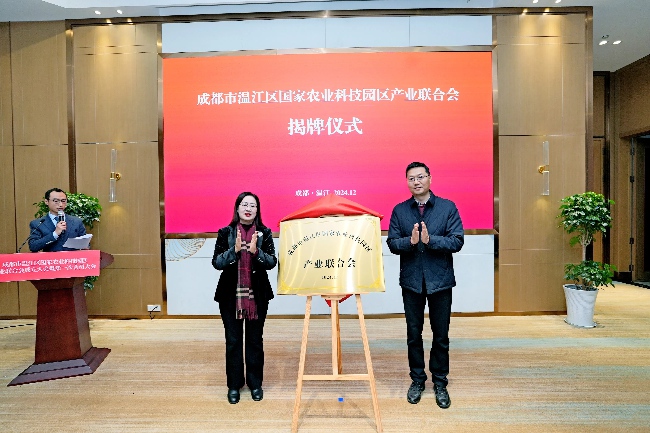 產(chǎn)業(yè)聯(lián)合會揭牌儀式。主辦方供圖